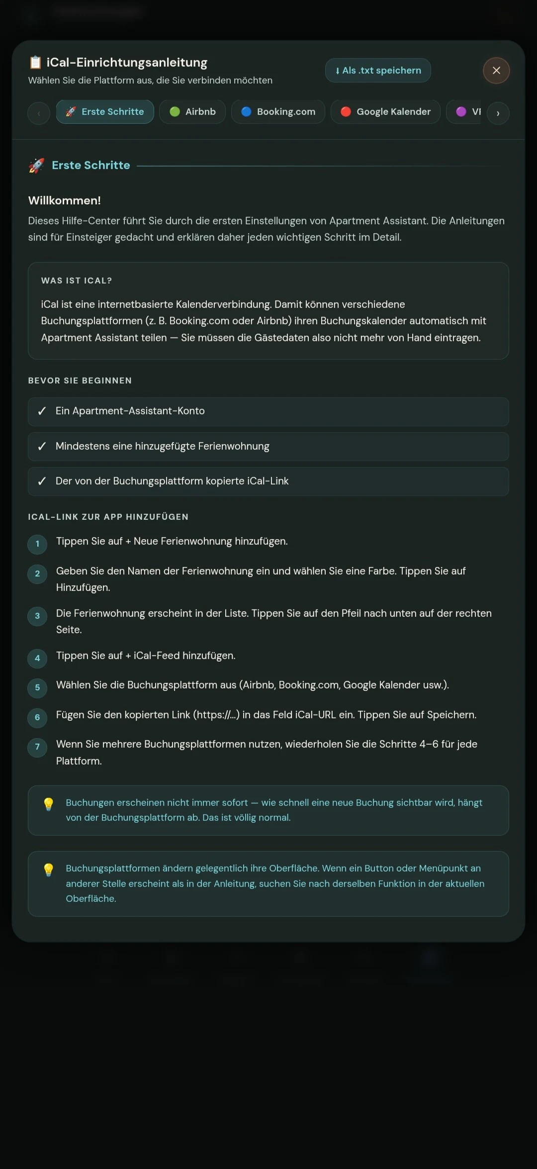 Upute korak po korak za postavljanje iCal veze
